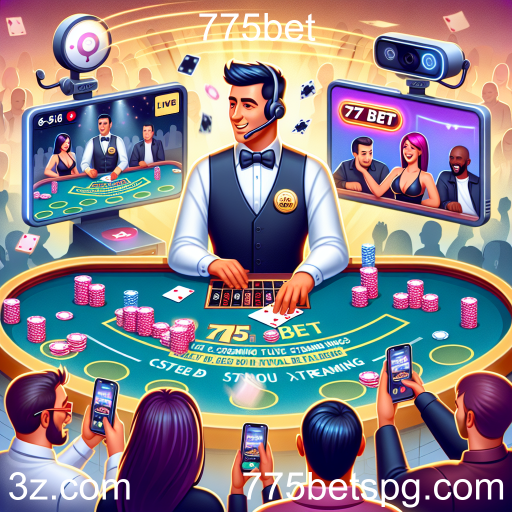 Experimente a Emoção dos Jogos Ao Vivo no 775bet